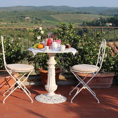 Le Terrazze Del Chianti B&B Residenza D'Epoca E Di Charme San Donato in Poggio Exterior foto