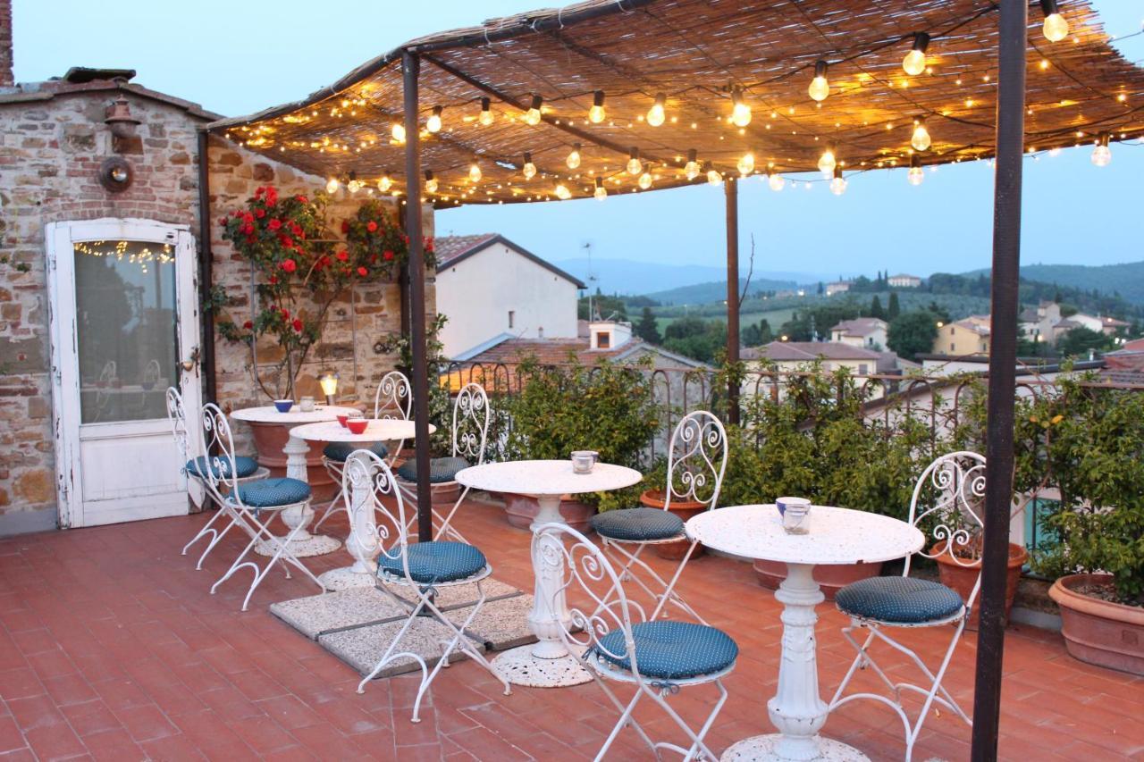 Le Terrazze Del Chianti B&B Residenza D'Epoca E Di Charme San Donato in Poggio Exterior foto