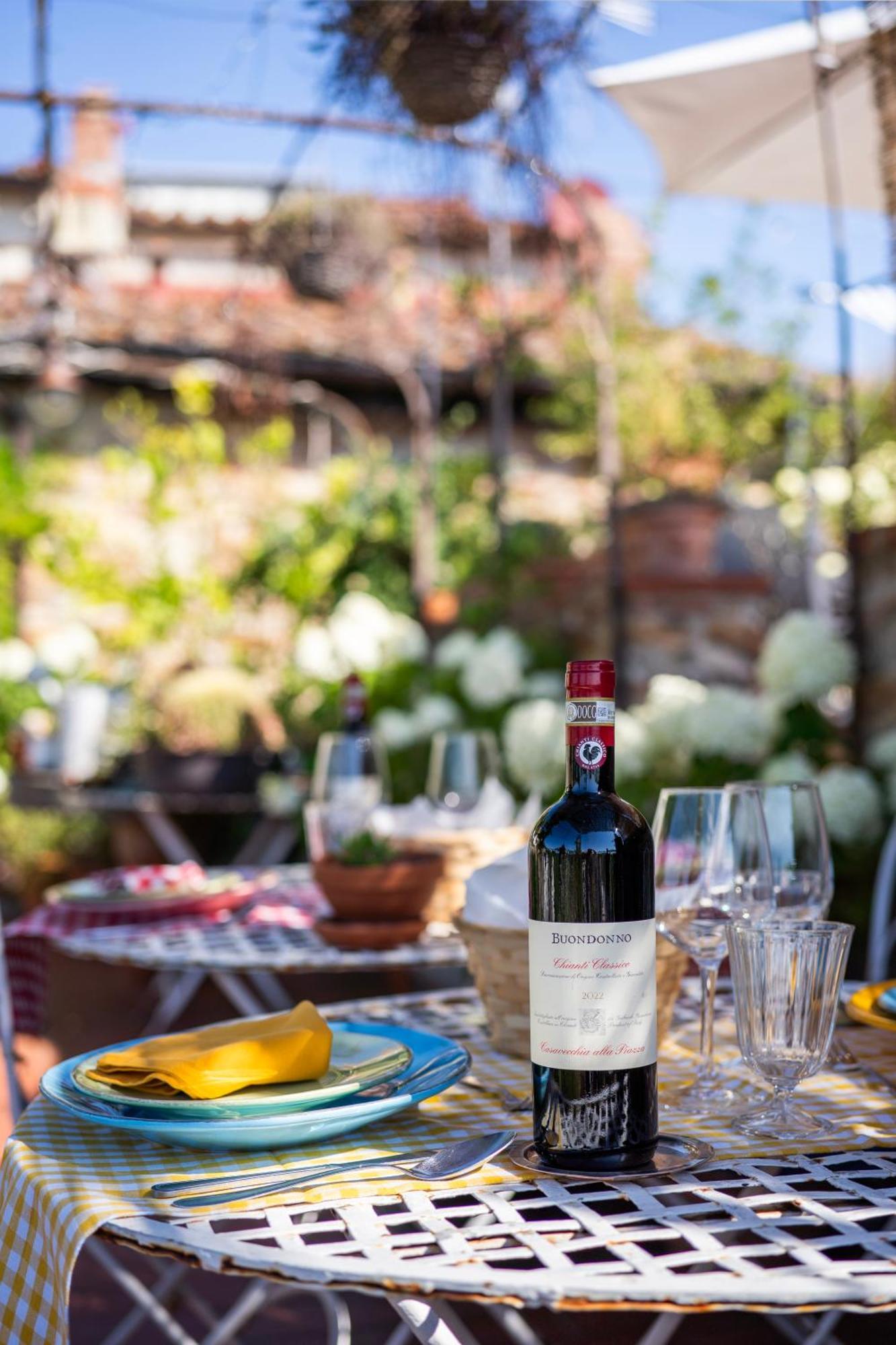 Le Terrazze Del Chianti B&B Residenza D'Epoca E Di Charme San Donato in Poggio Exterior foto